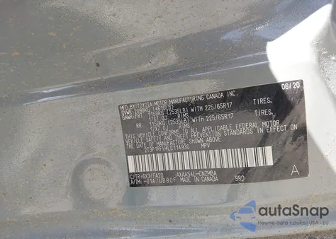 2020 Toyota Rav4 Xle from USA, damaged, VIN 2T3P1RFV4LC114930